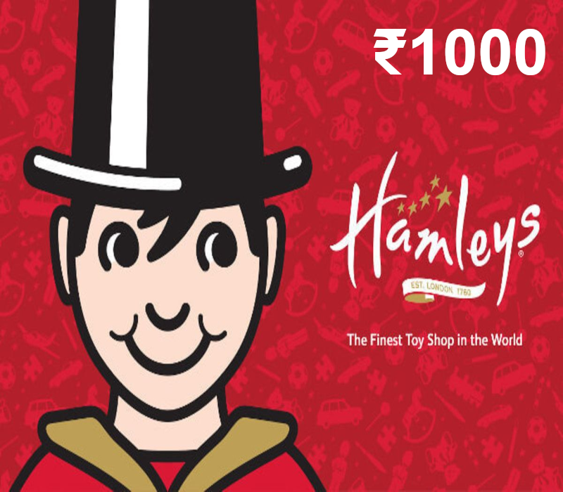 

Hamleys ₹1000 Gift Card IN