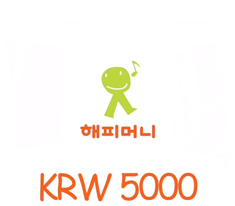 

Happy Money 5000 KRW Gift Card KR