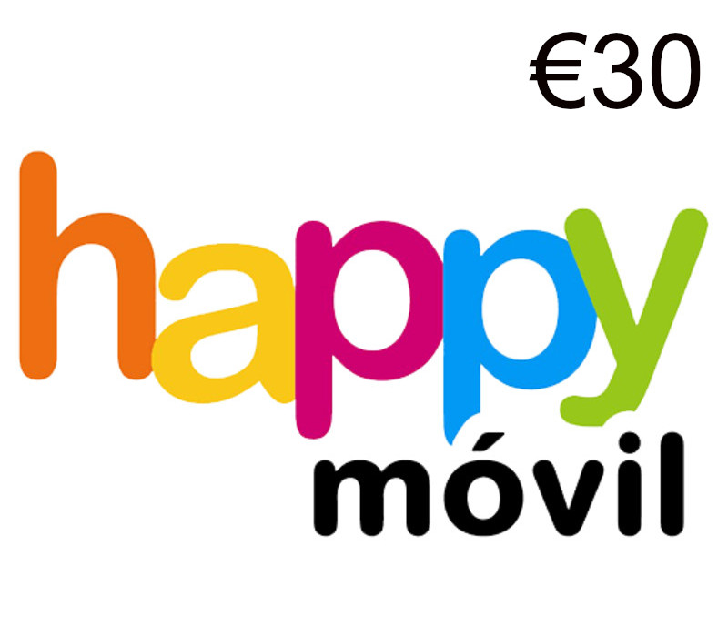 

Happy Movil €30 Mobile Top-up ES