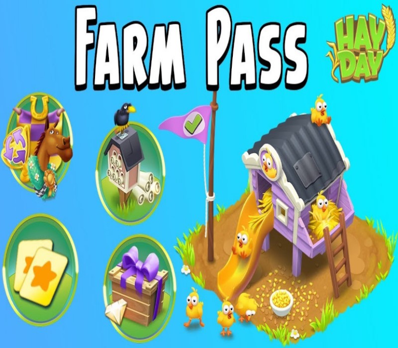 

Hay Day - Farm Pass Reidos Voucher