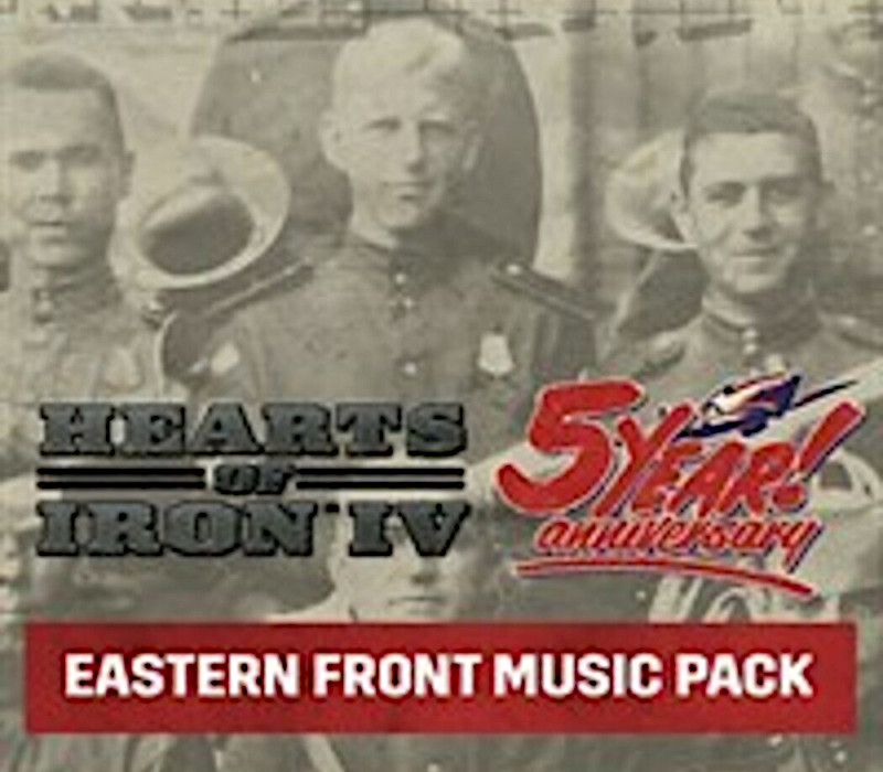 

Hearts of Iron IV - Eastern Front Music Pack DLC Steam CD Key