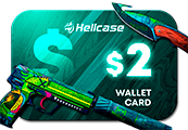 Hellcase.com 2 USD Wallet Card Code