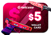 Hellcase.com 5 USD Wallet Card Code