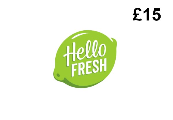 HelloFresh £15 Gift Card UK
