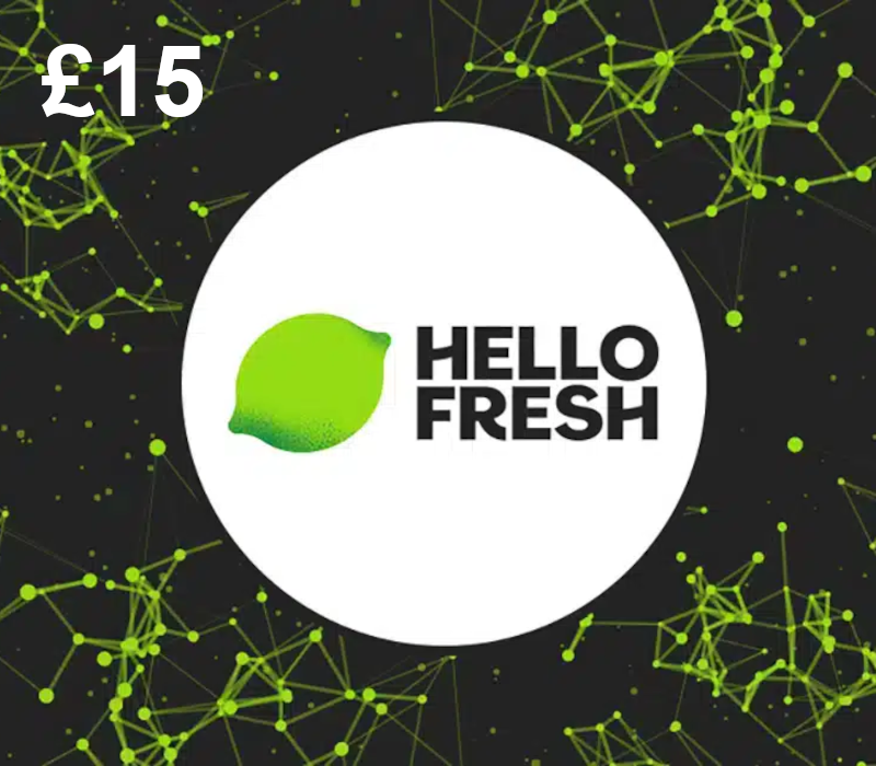 

HelloFresh £15 Gift Card UK