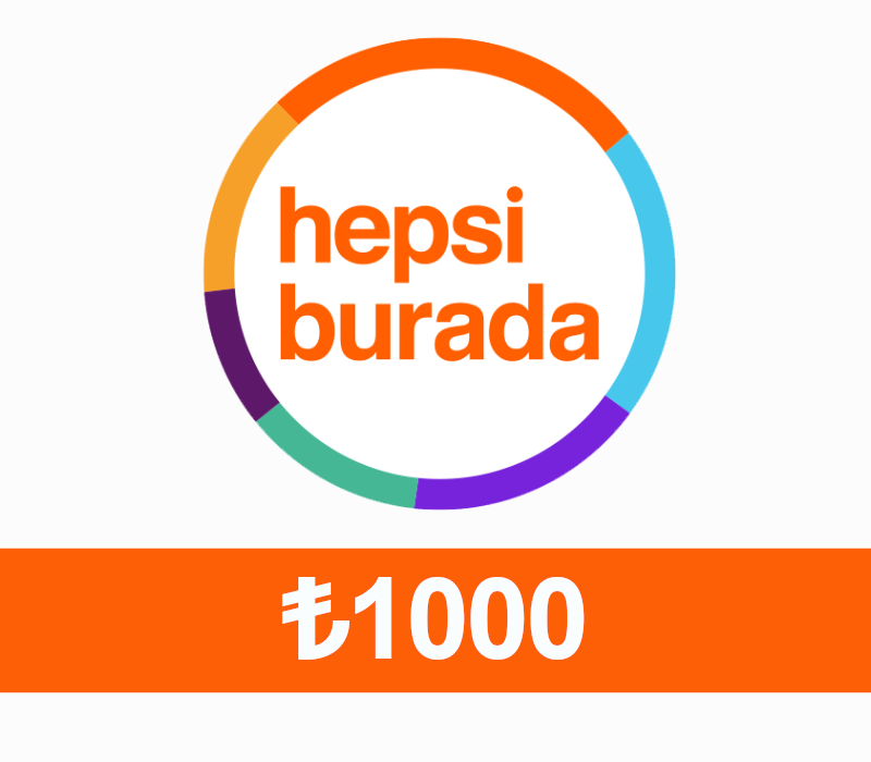 

Hepsiburada ₺1000 Gift Card TR