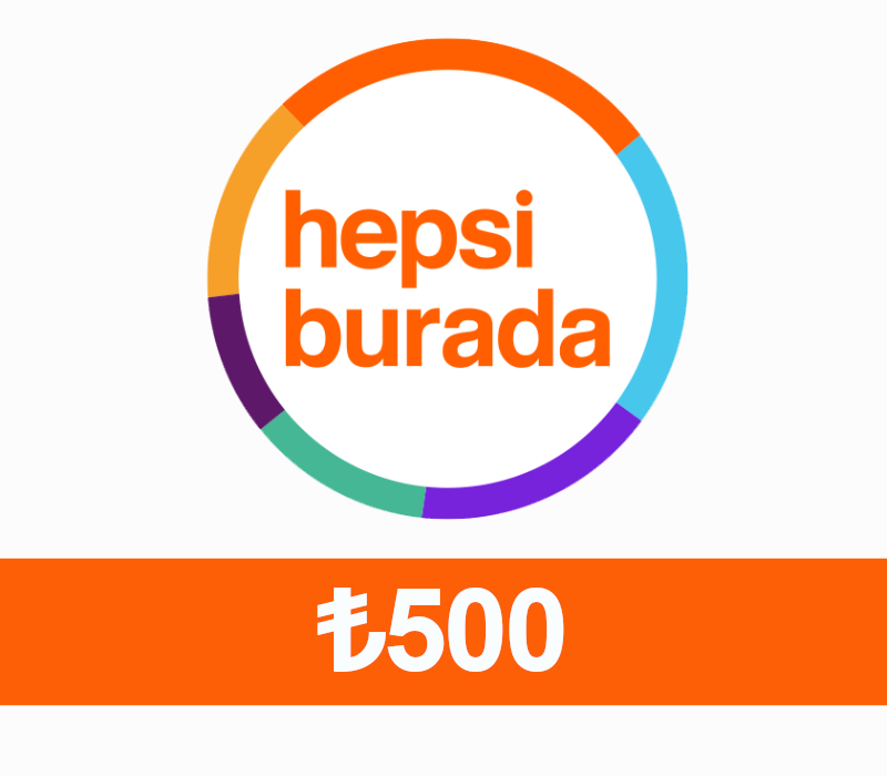 

Hepsiburada ₺500 Gift Card TR