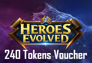 Heroes Evolved Mobile - 240 Tokens GalaxyLink Voucher screenshot 2