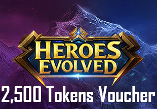 Heroes Evolved Mobile - 2,500 Tokens GalaxyLink Voucher screenshot 2