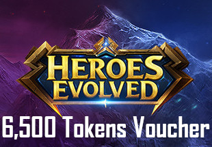 Heroes Evolved Mobile - 6,500 Tokens GalaxyLink Voucher screenshot 2