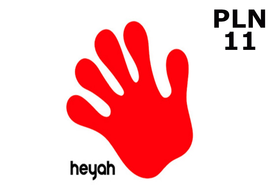 Heyah 11 PLN Mobile Top-up PL