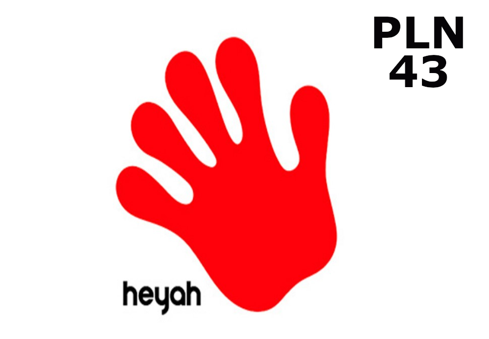 Heyah 43 PLN Mobile Top-up PL