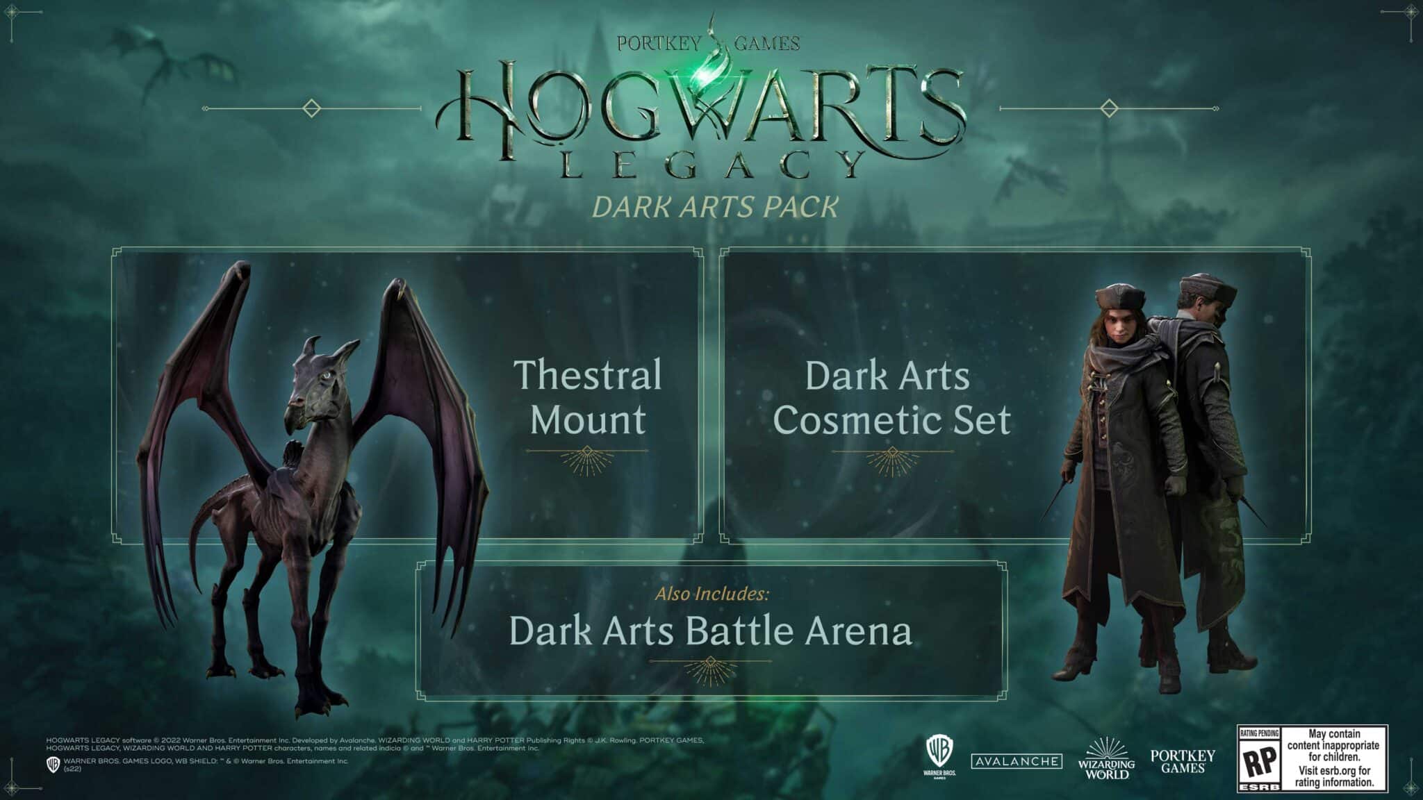 Hogwarts Legacy - Dark Arts Pack DLC EU PS4 CD Key