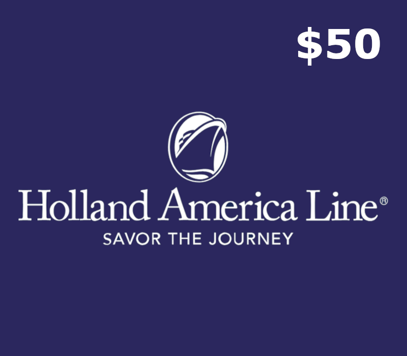 Holland America Line $50 Gift Card US