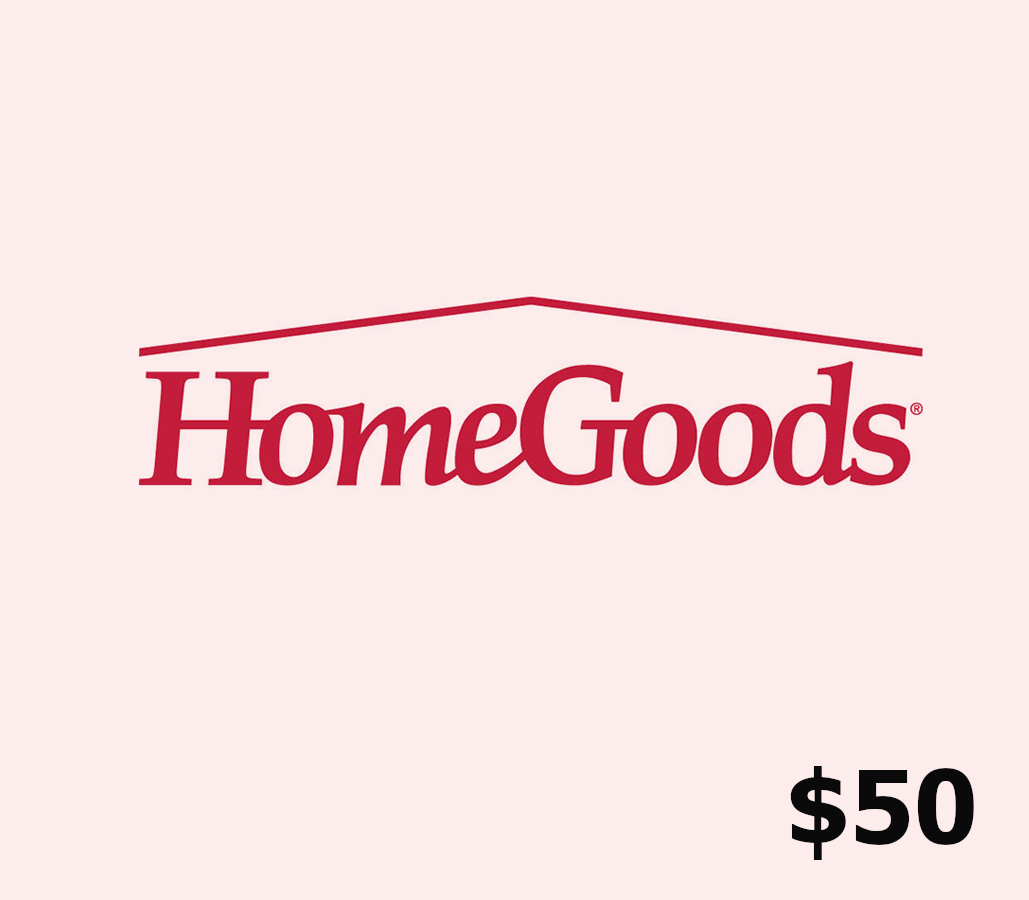 HomeGoods $50 Gift Card US