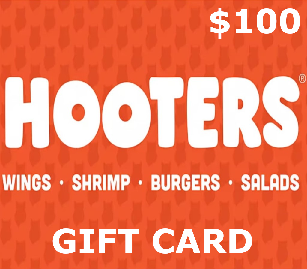 

Hooters $100 Gift Card US