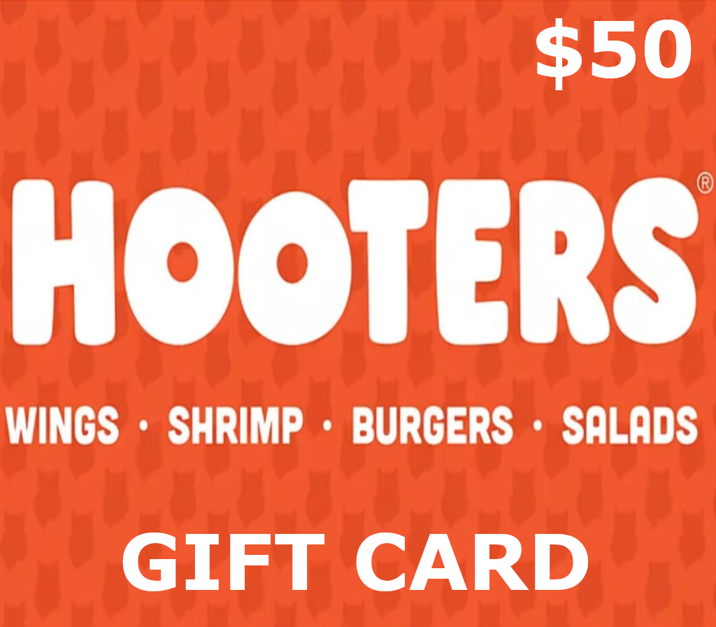 Hooters $50 Gift Card US