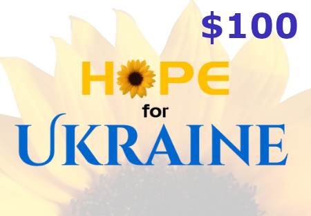 Hope For Ukraine $100 Gift Card US