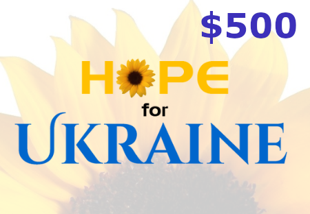 Hope For Ukraine $500 Gift Card US