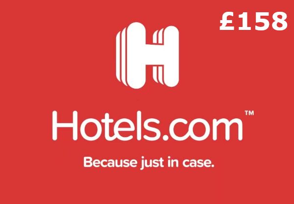 Hotels.com £158 Gift Card UK