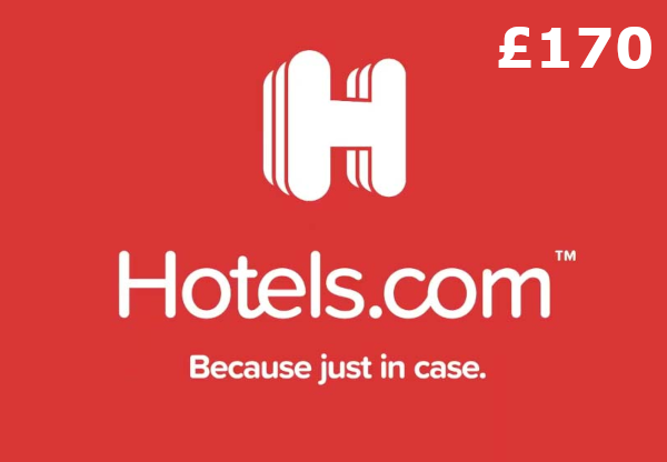 Hotels.com £170 Gift Card UK