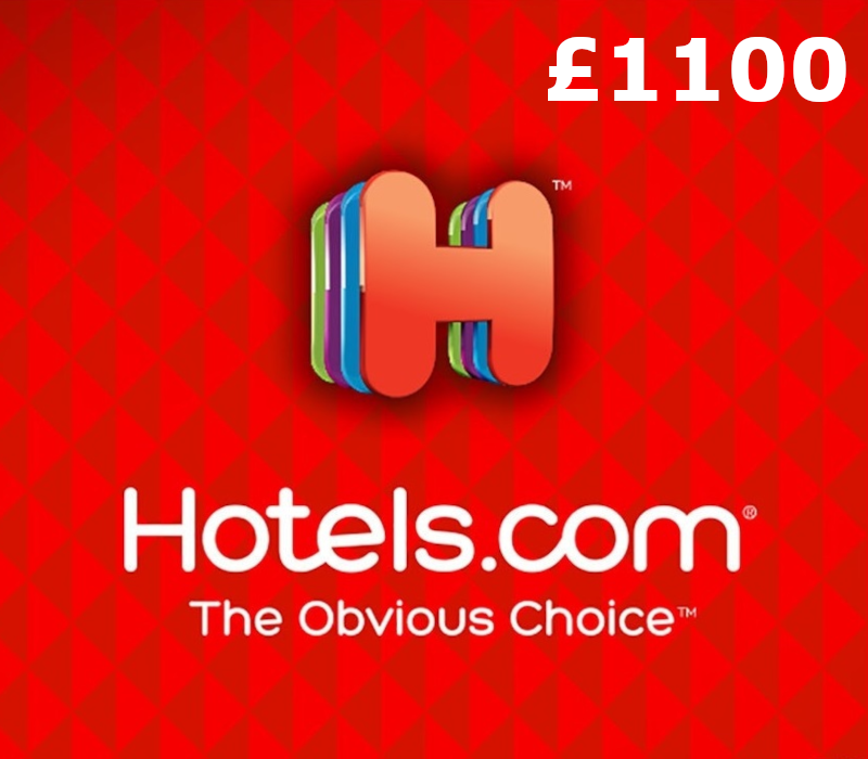 

Hotels.com £1100 Gift Card UK