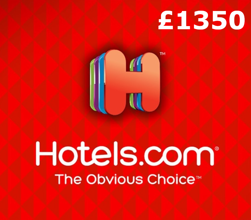 

Hotels.com £1350 Gift Card UK