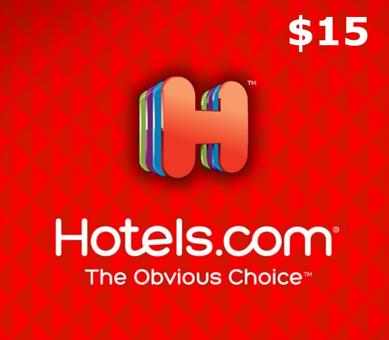 

Hotels.com $15 Gift Card US