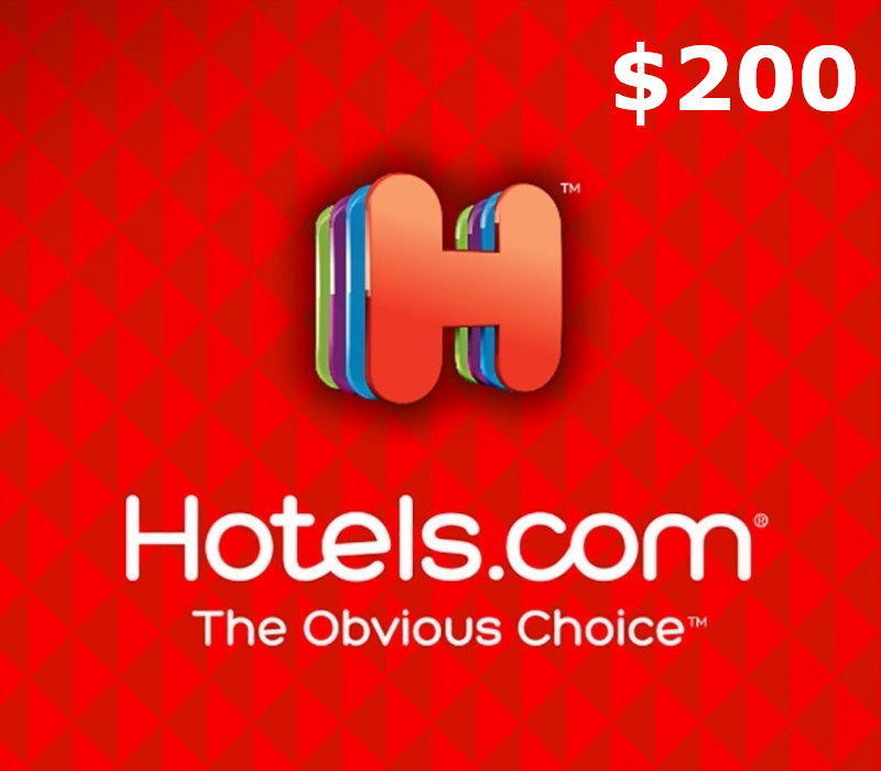 

Hotels.com $200 Gift Card US