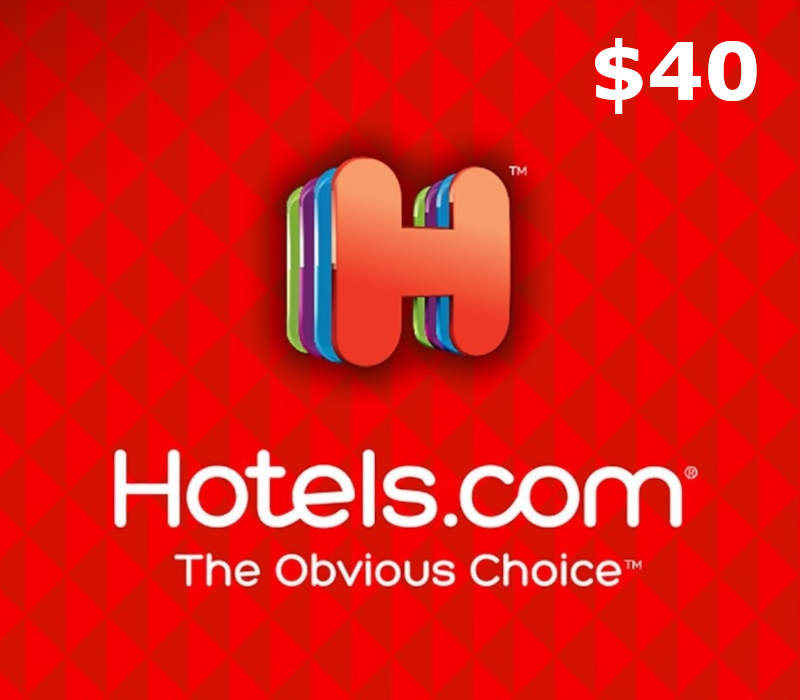 Hotels.com $40 Gift Card US