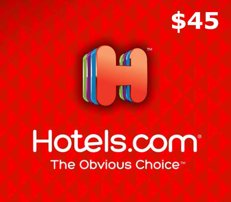 

Hotels.com $45 Gift Card US