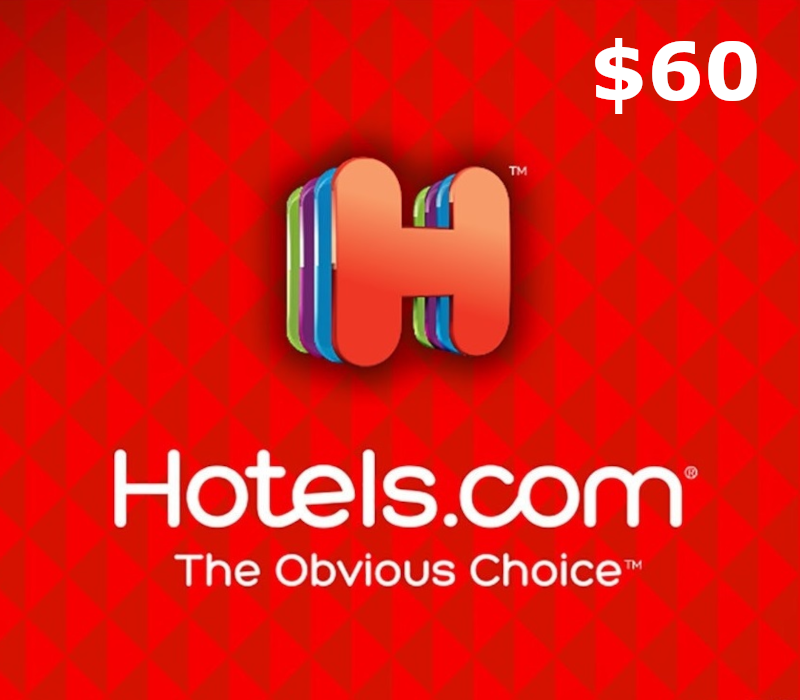 

Hotels.com $60 Gift Card US