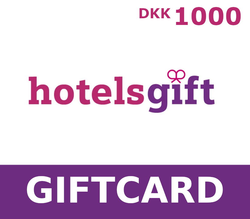 

HotelsGift 1000 DKK Gift Card DK