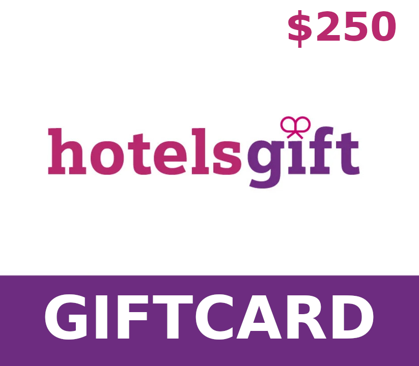 

HotelsGift $250 Gift Card SG