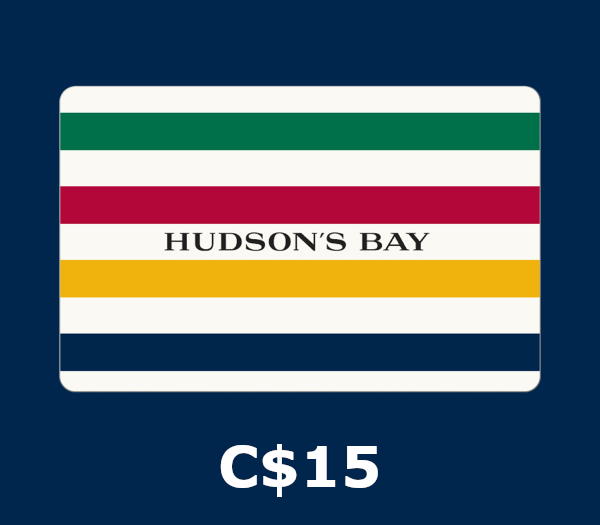 

Hudson's Bay C$15 Gift Card CA