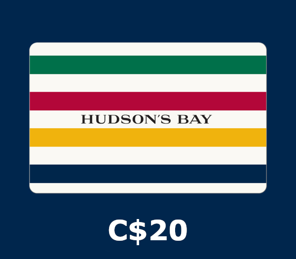 

Hudson's Bay C$20 Gift Card CA