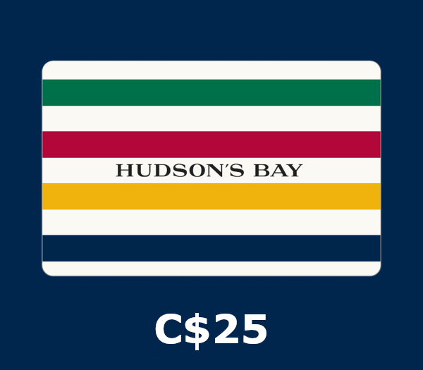 

Hudson's Bay C$25 Gift Card CA