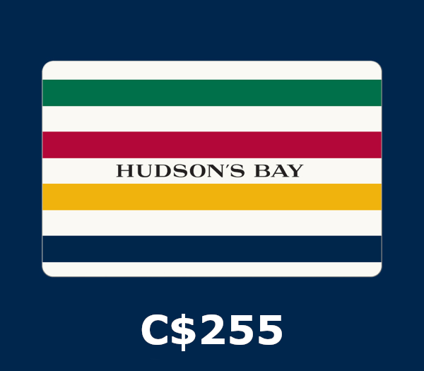 

Hudson's Bay C$255 Gift Card CA