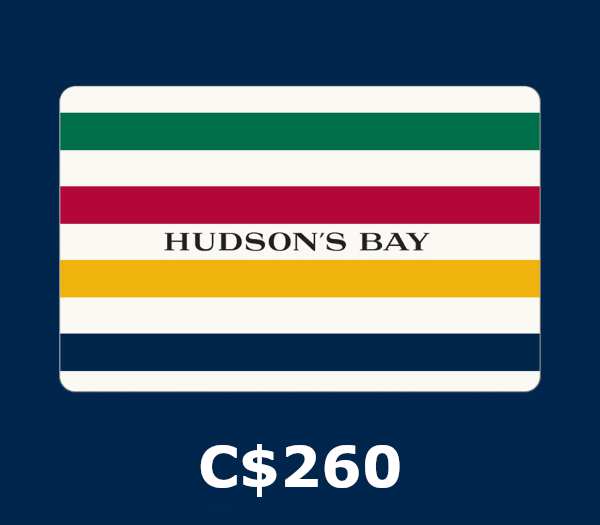 

Hudson's Bay C$260 Gift Card CA