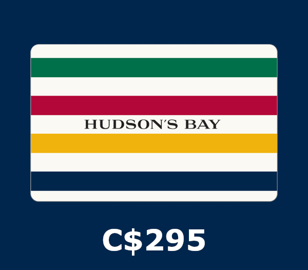 

Hudson's Bay C$295 Gift Card CA