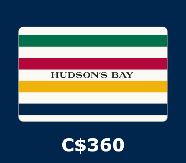 

Hudson's Bay C$360 Gift Card CA