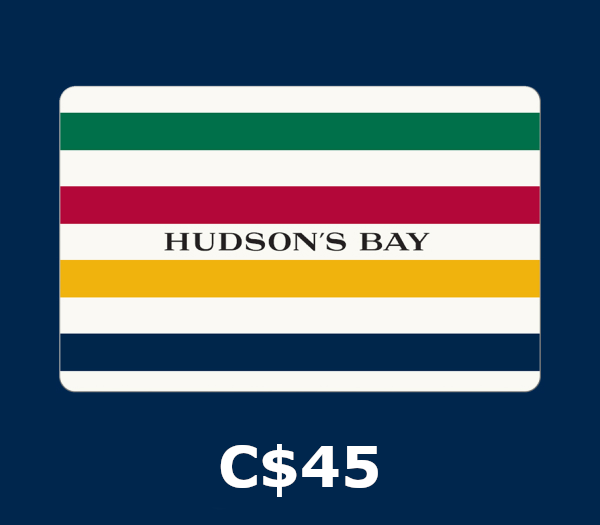 

Hudson's Bay C$45 Gift Card CA