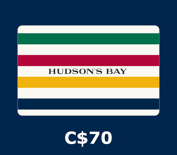 Hudson's Bay C$70 Gift Card CA