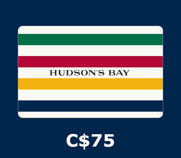 

Hudson's Bay C$75 Gift Card CA