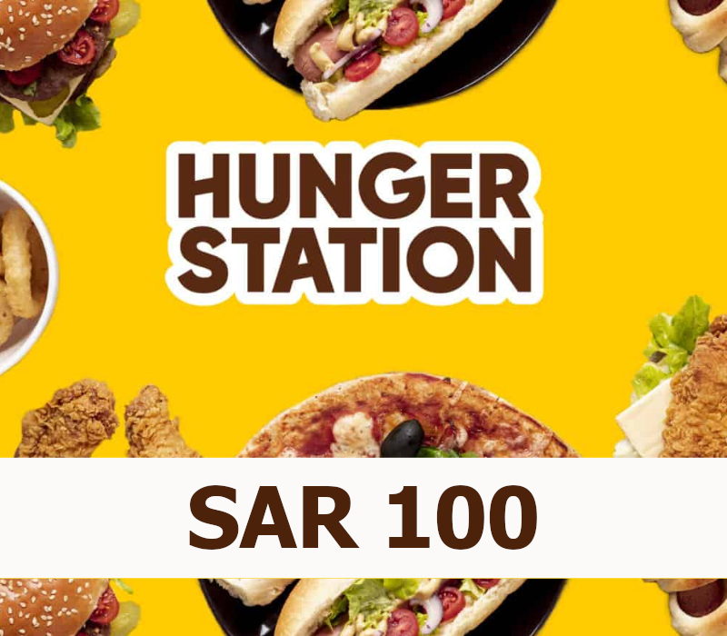 

HungerStation 100 SAR Gift Card SA