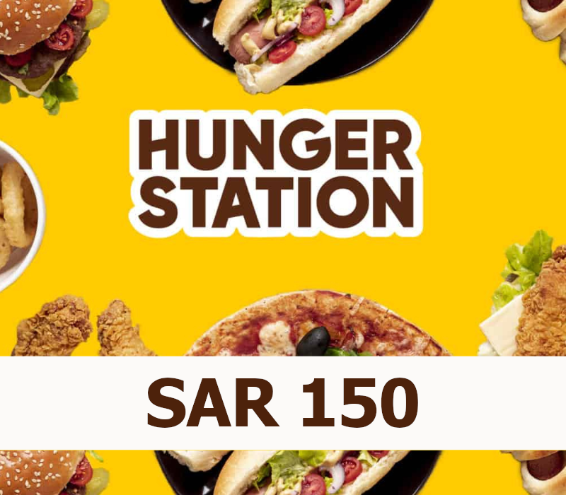 

HungerStation 150 SAR Gift Card SA