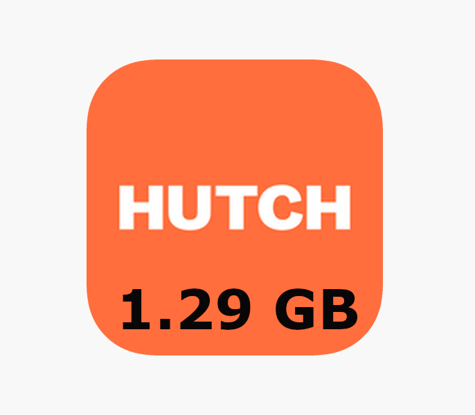 

Hutchison 1.29 GB Data Mobile Top-up LK