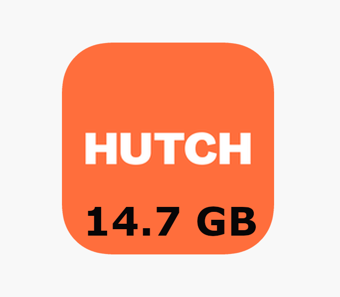 

Hutchison 14.7 GB Data Mobile Top-up LK