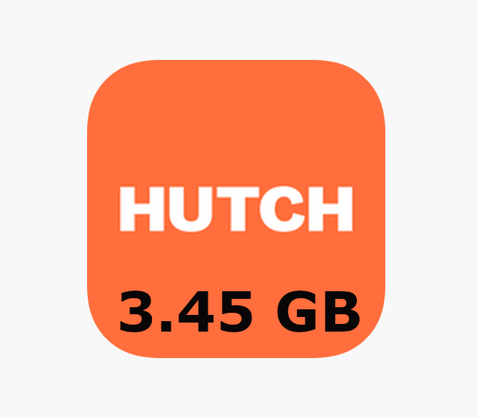 

Hutchison 3.45 GB Data Mobile Top-up LK