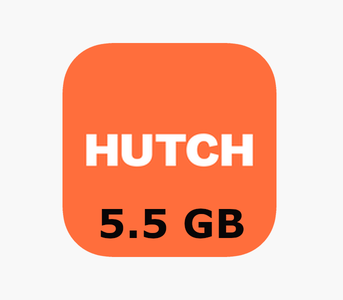 

Hutchison 5.5 GB Data Mobile Top-up LK